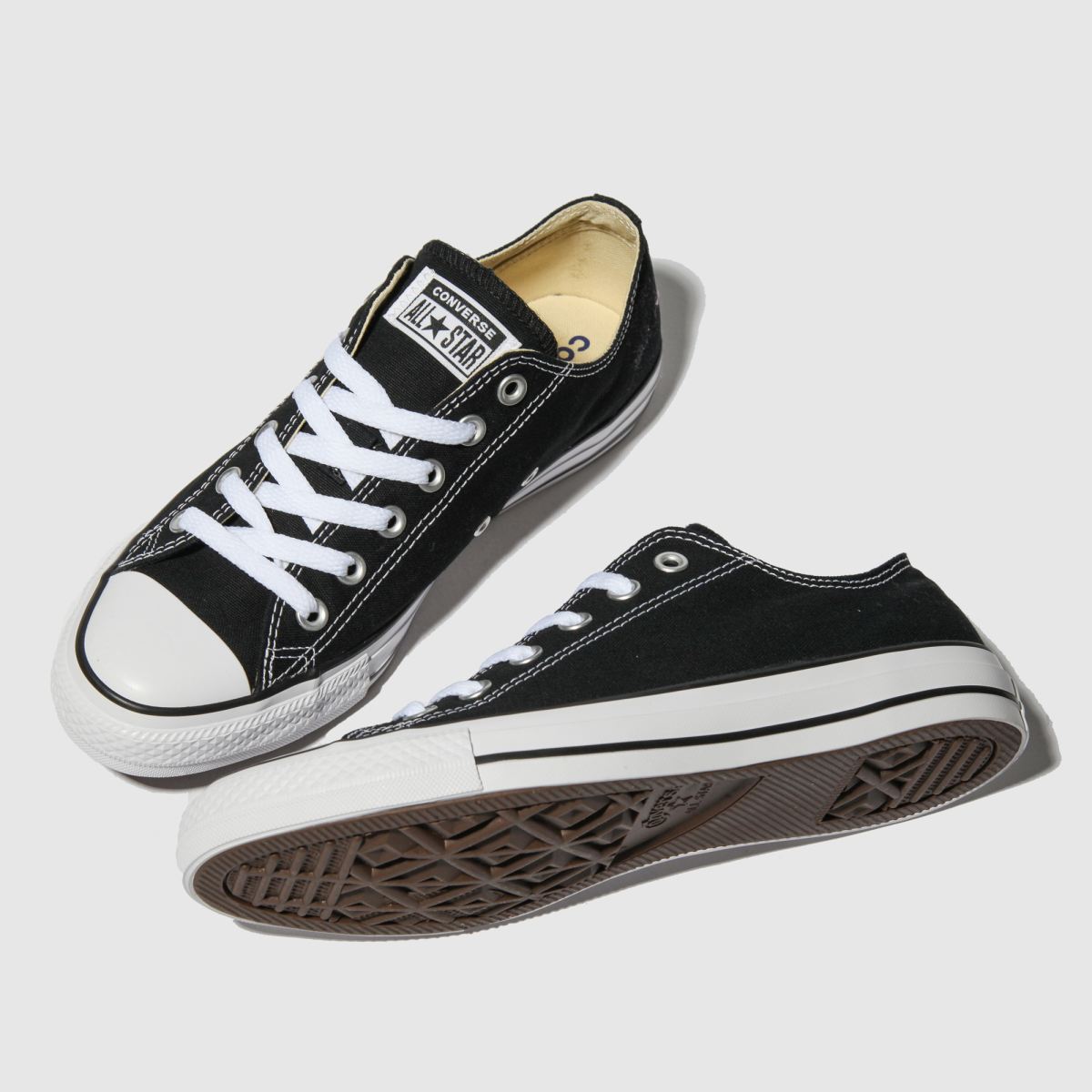 Converse  All Star Ox in Black Converse  All Star Ox in Black