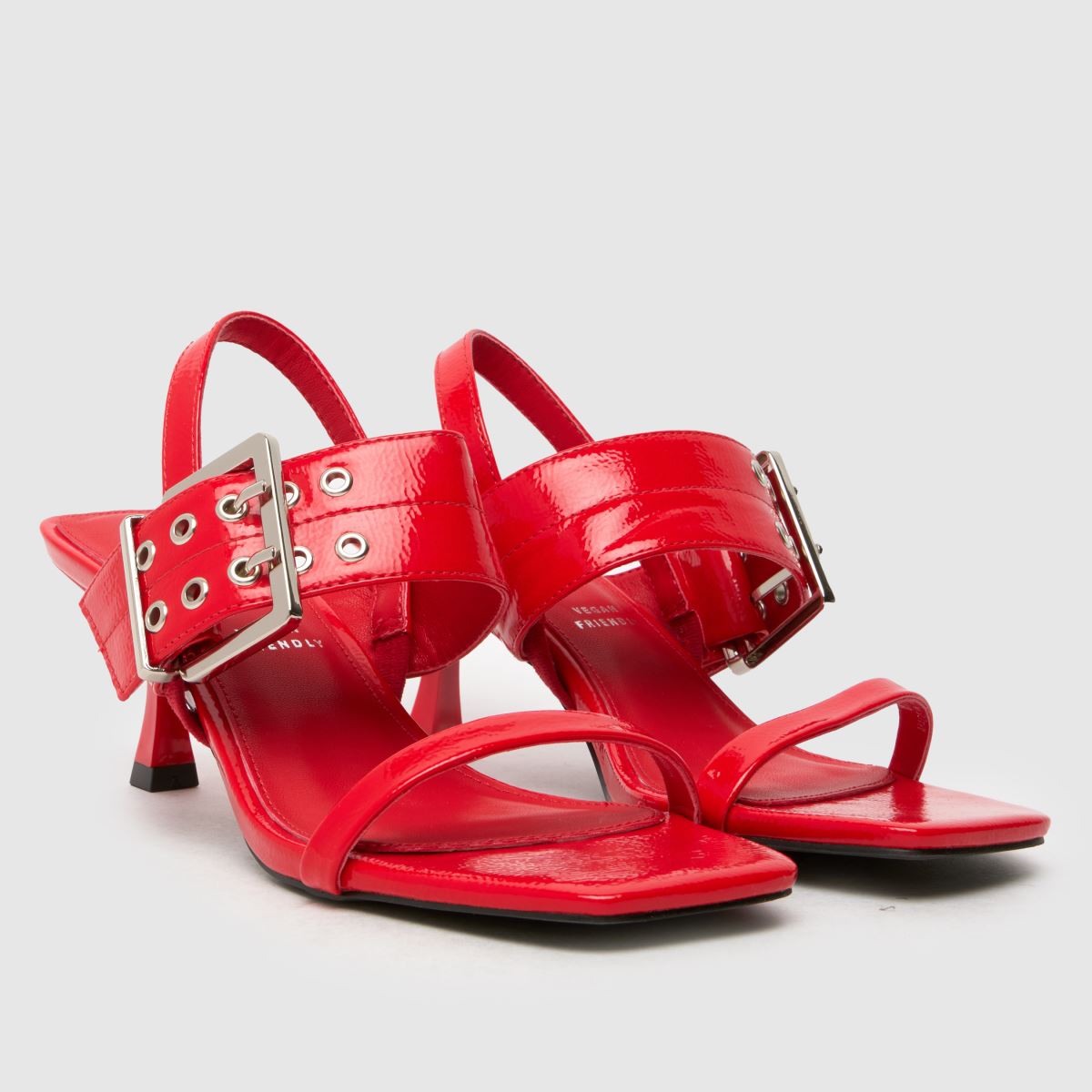 schuh  Safia Buckle in Red schuh  Safia Buckle in Red