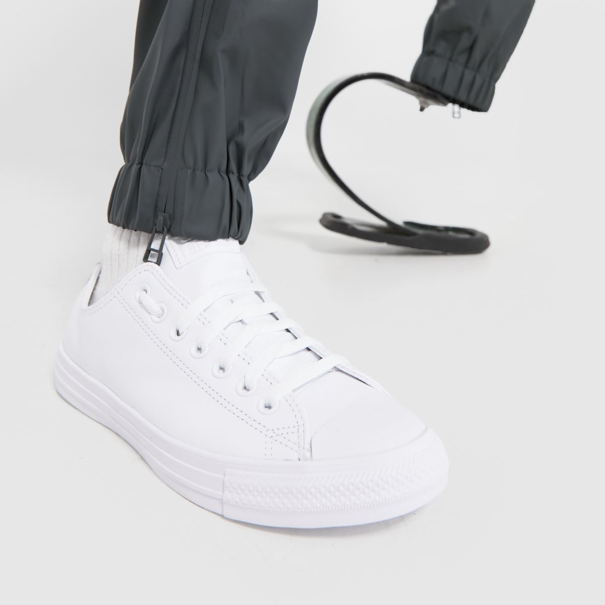 Converse  All Star Mono Ox in White Converse  All Star Mono Ox in White