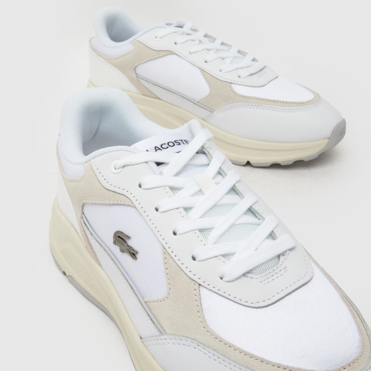 Lacoste  Run Set in White & Blue Lacoste  Run Set in White & Blue