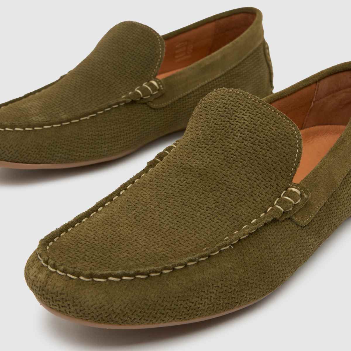 schuh  Roper Driver in Khaki schuh  Roper Driver in Khaki