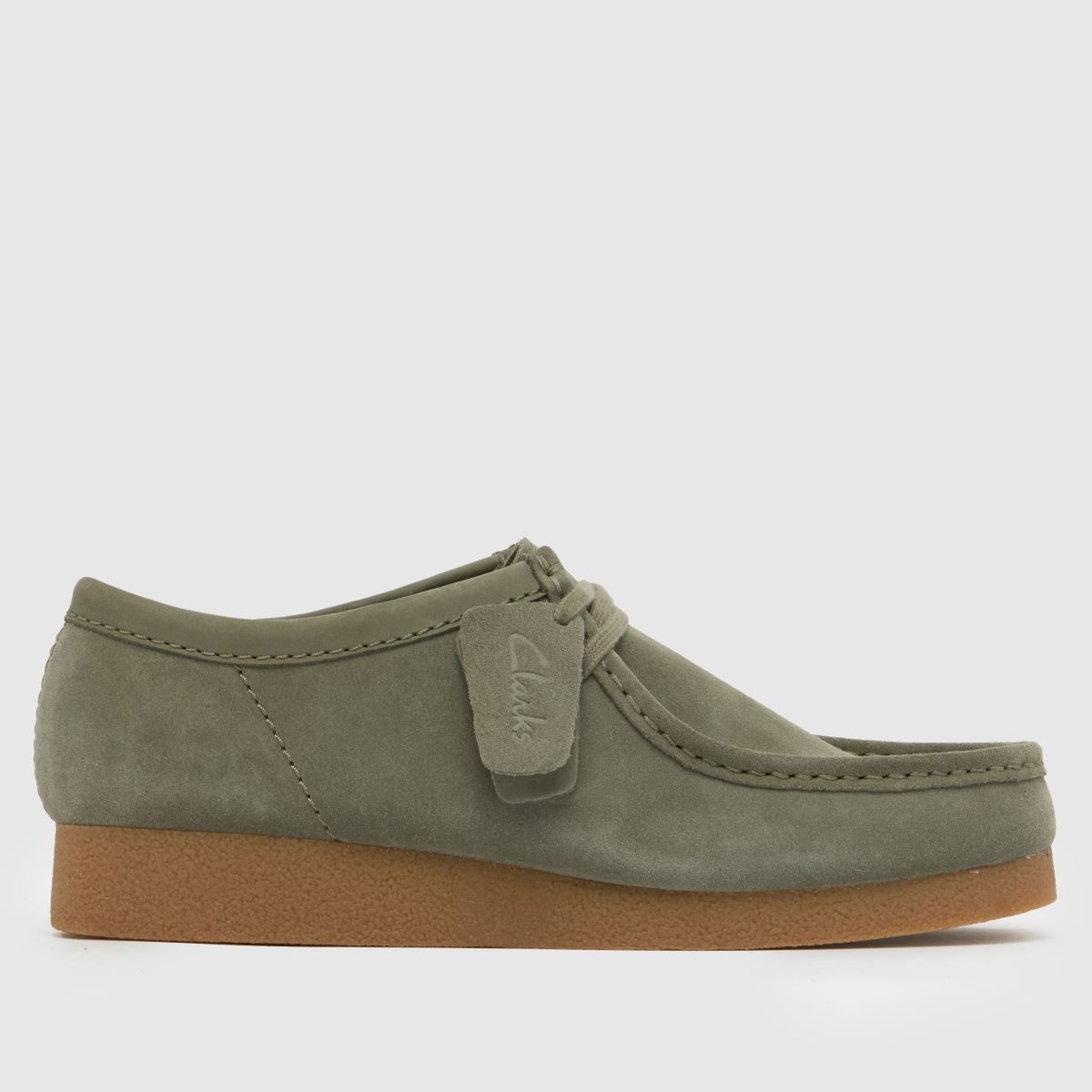 Clarks  Wallabee in Green Clarks  Wallabee in Green
