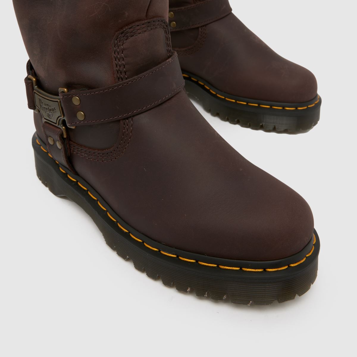 Dr Martens  Anistone Hi in Dark Brown Dr Martens  Anistone Hi in Dark Brown
