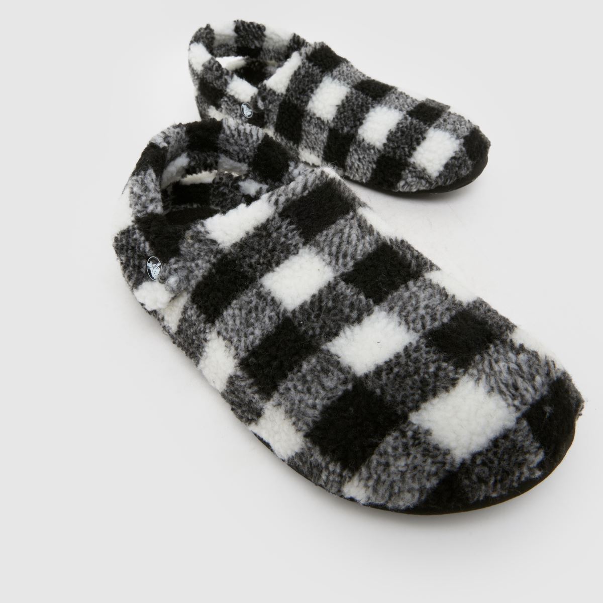 Crocs  Classic Cozzzy in Black & White Crocs  Classic Cozzzy in Black & White