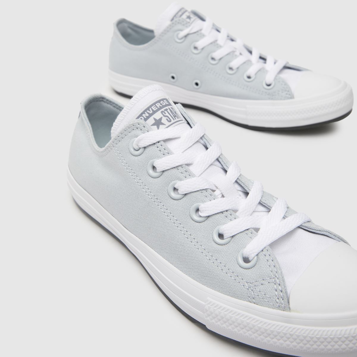 Converse  All Star Ox in Light Grey Converse  All Star Ox in Light Grey