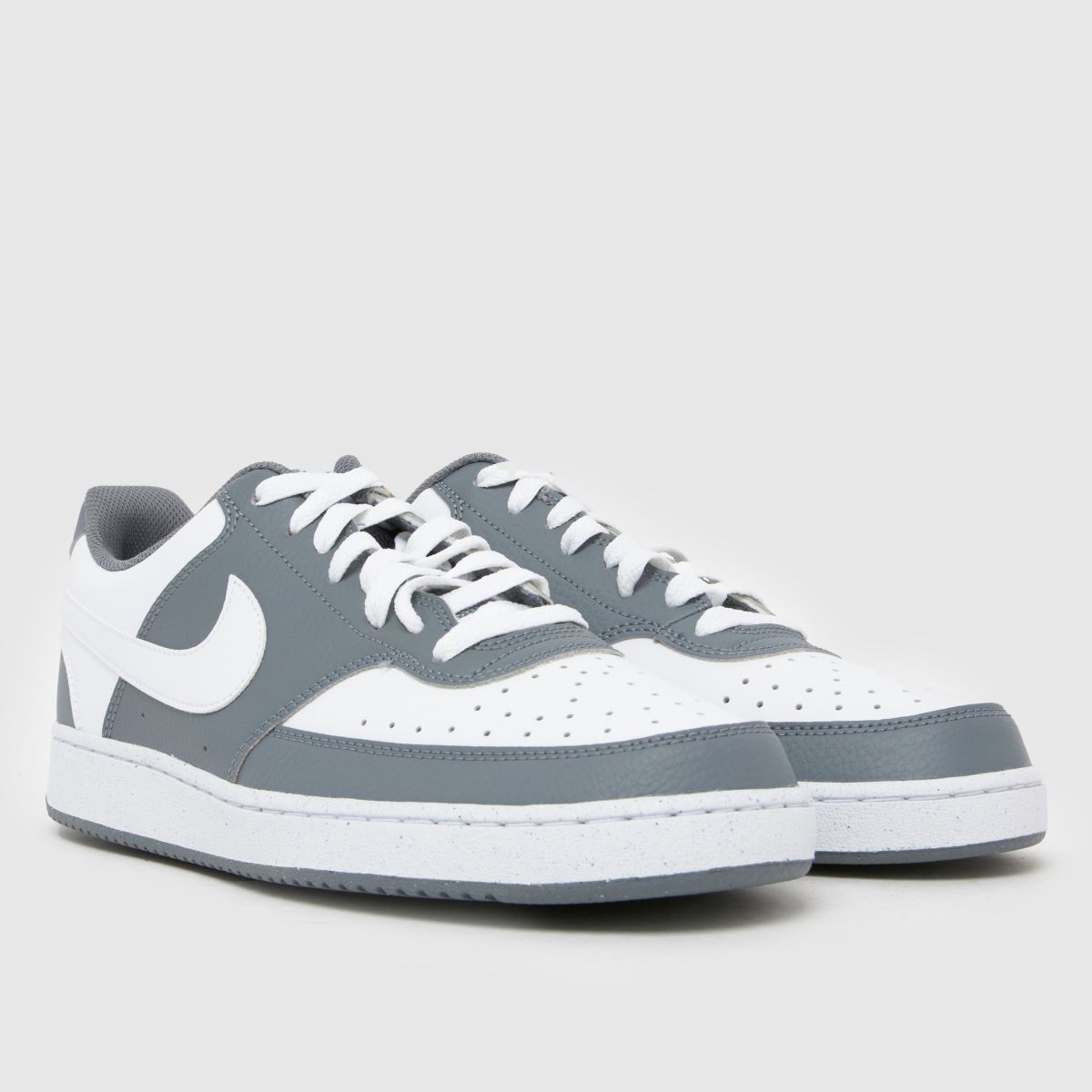 Nike  Court Vision in White & grey Nike  Court Vision in White & grey