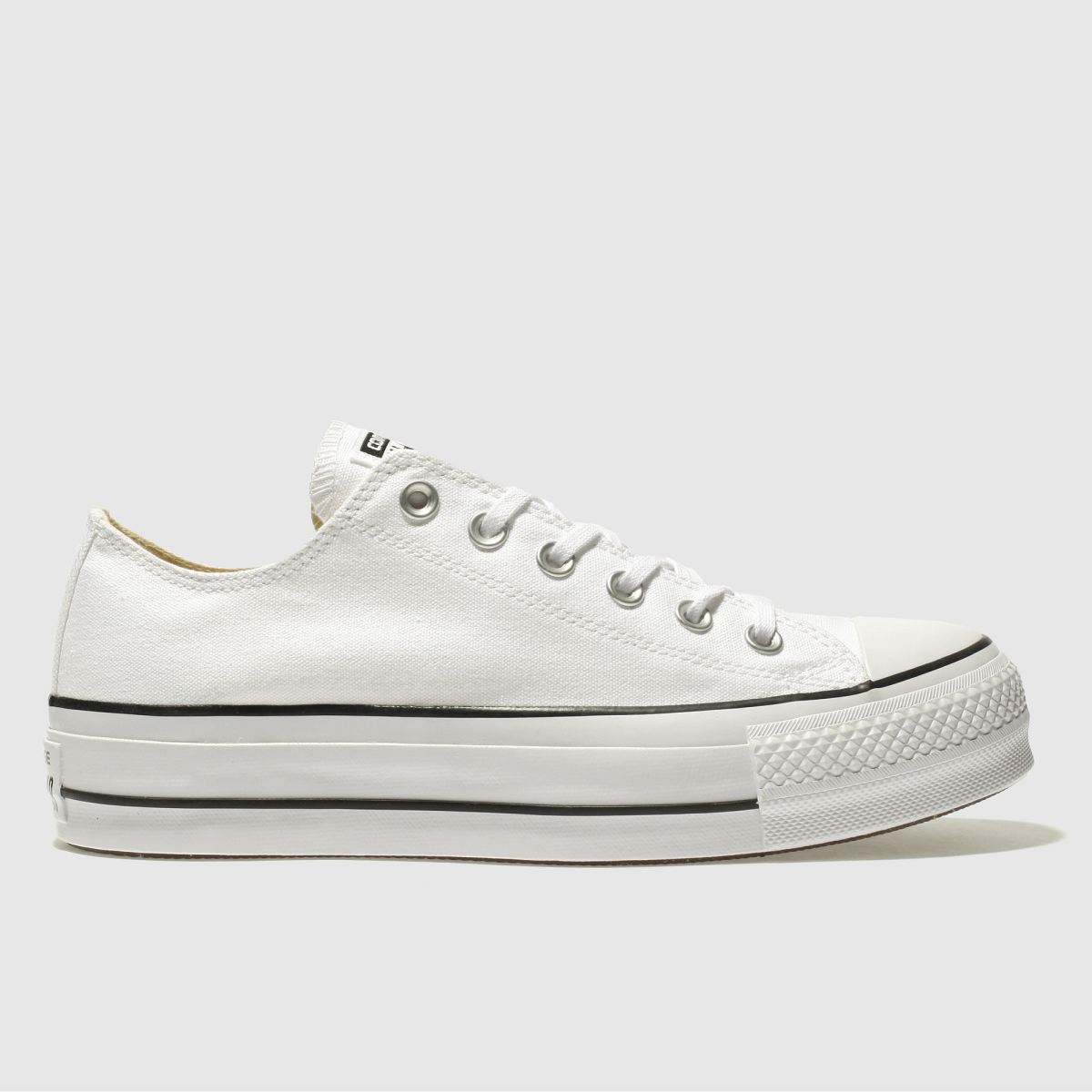 Converse  All Star Lift Ox in White Converse  All Star Lift Ox in White