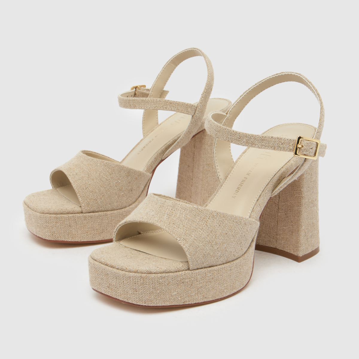 schuh  Sabina Platform in Natural schuh  Sabina Platform in Natural