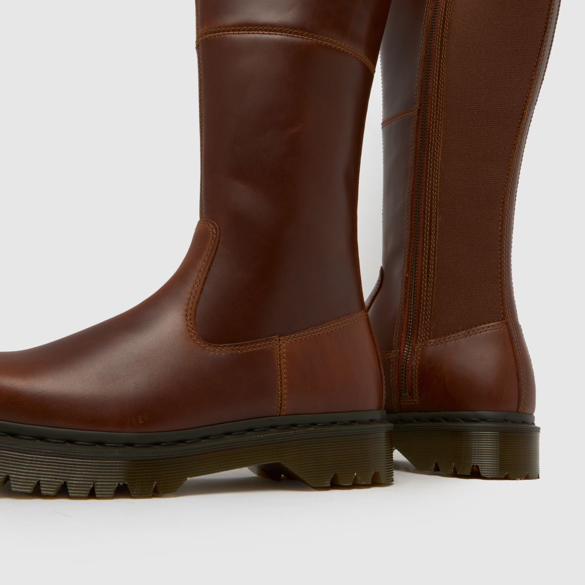 Dr Martens  Amaayah Knee Hi in Brown Dr Martens  Amaayah Knee Hi in Brown