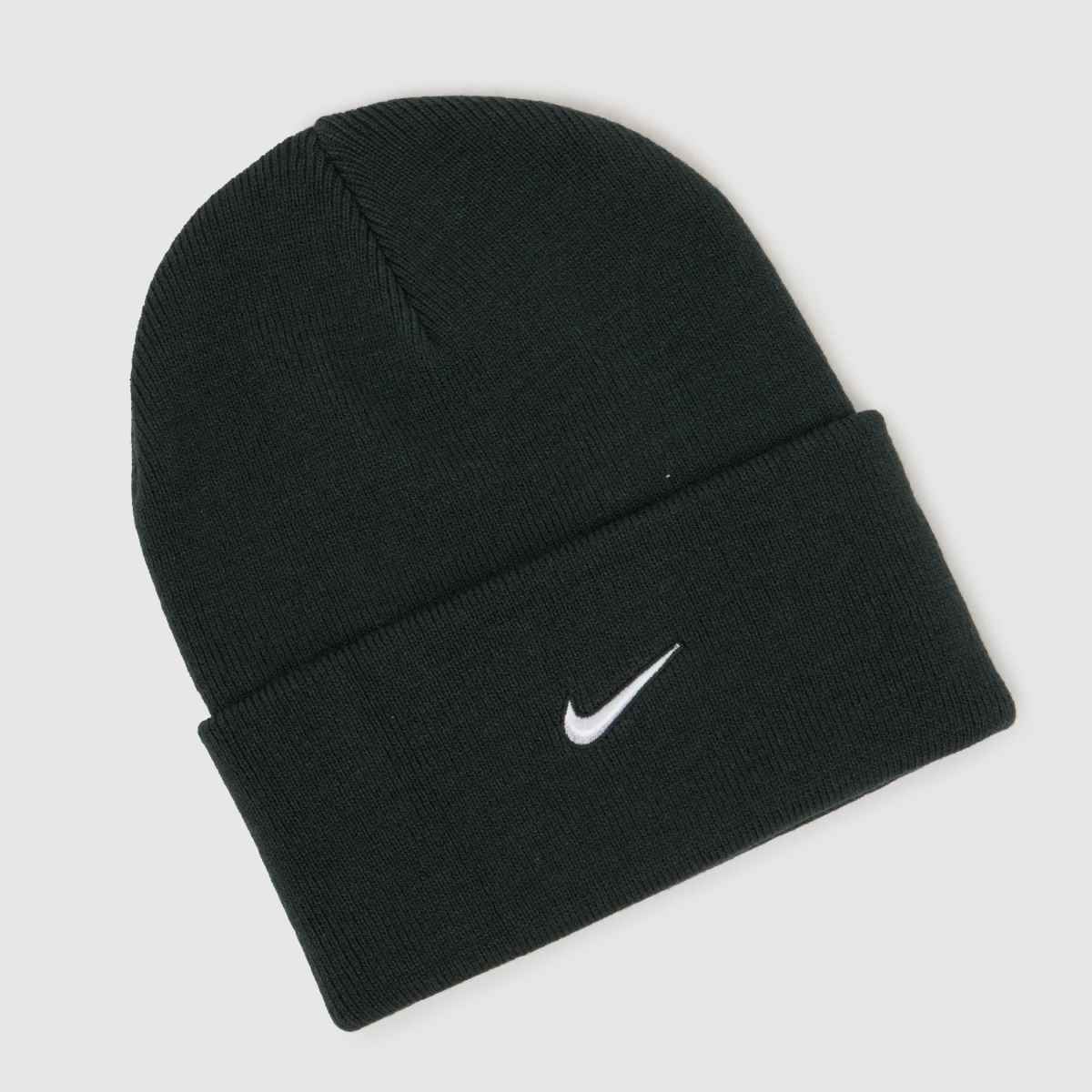 Nike  Swoosh Peak Beanie in Grey Nike  Swoosh Peak Beanie in Grey
