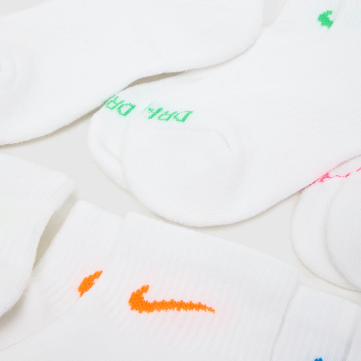 Nike  Everyday Ankle Socks 6 PK in Multi Nike  Everyday Ankle Socks 6 PK in Multi