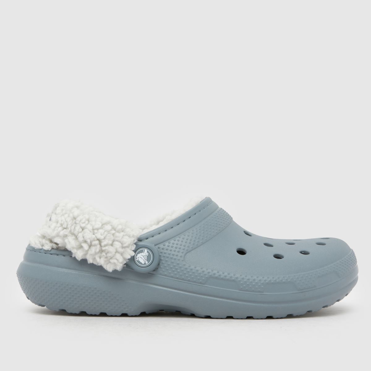 Crocs  Classic Fleece Lined Clog in Grey Crocs  Classic Fleece Lined Clog in Grey