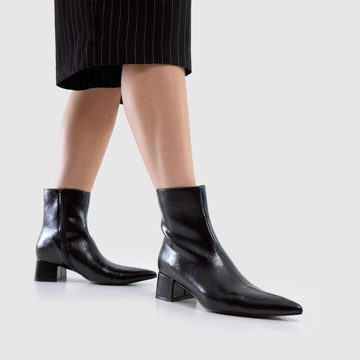 schuh  Bridgit Block Point in Black schuh  Bridgit Block Point in Black