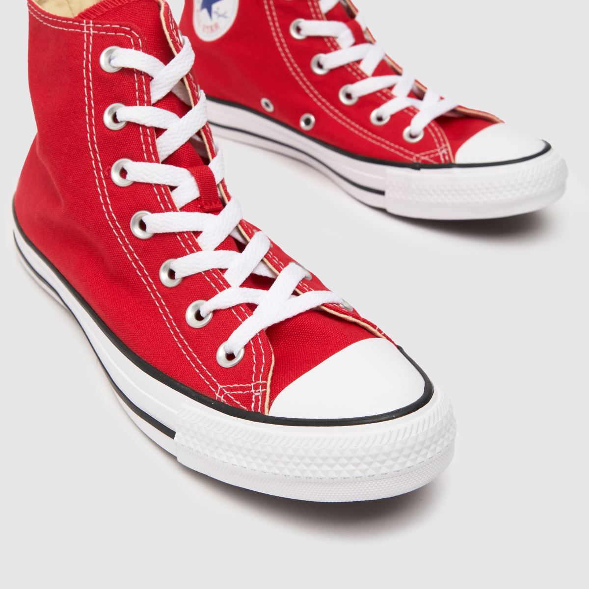 Converse  All Star Hi in Red Converse  All Star Hi in Red