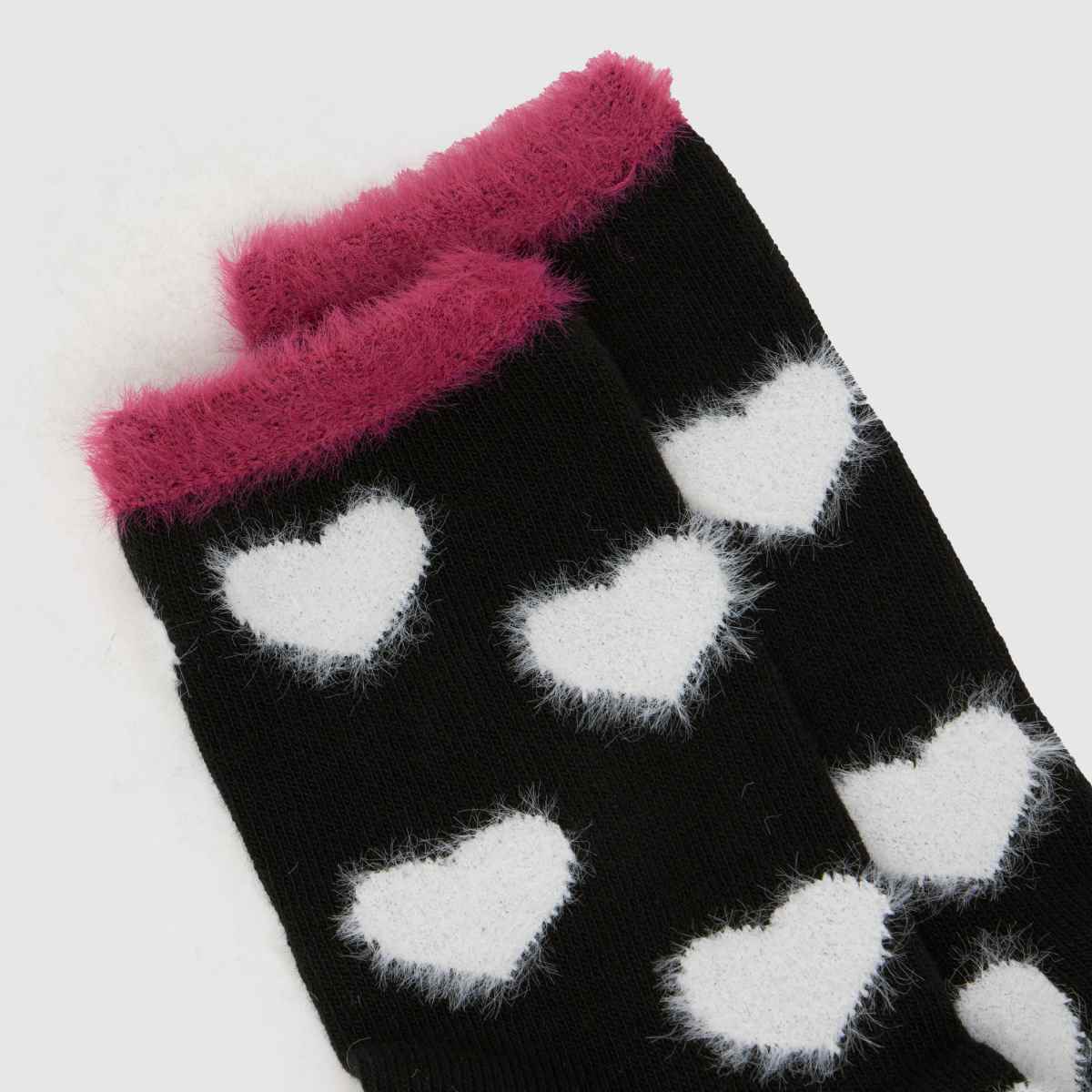 Dr Martens  Faux Fur Socks 1 PK in Black Multi Dr Martens  Faux Fur Socks 1 PK in Black Multi