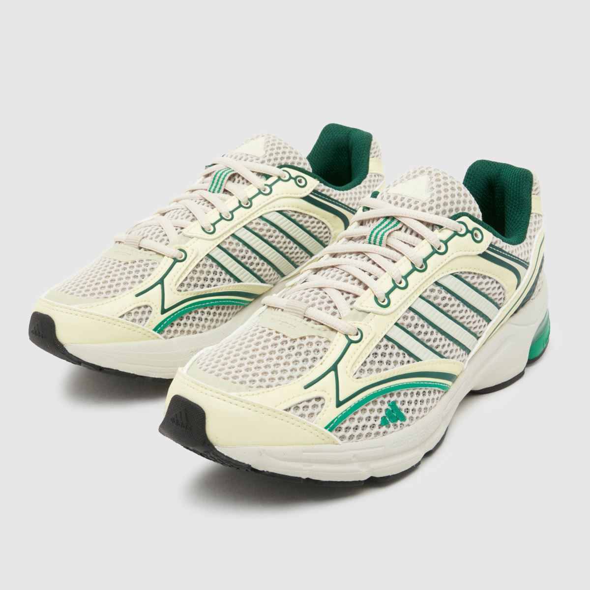 adidas  Spiritain 2000 in White & Green adidas  Spiritain 2000 in White & Green