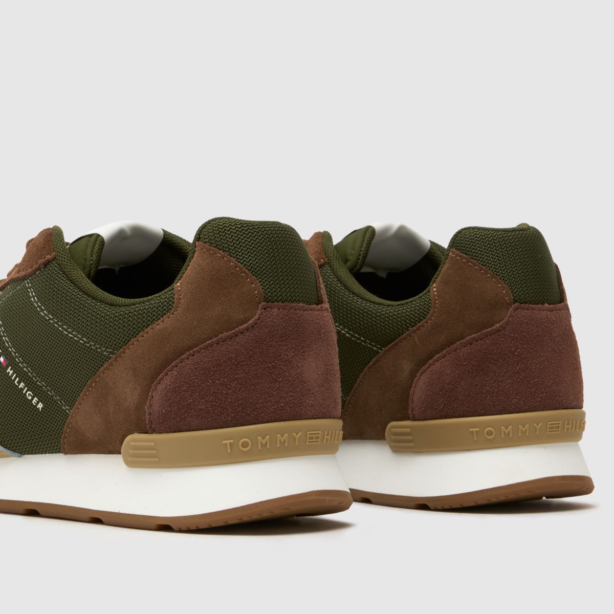 TOMMY HILFIGER  Runner Icon Mix in Brown Multi TOMMY HILFIGER  Runner Icon Mix in Brown Multi