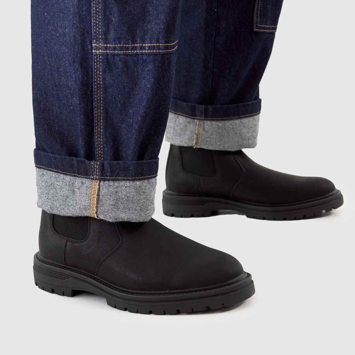 schuh  Dion Chunky Chelsea in Black schuh  Dion Chunky Chelsea in Black