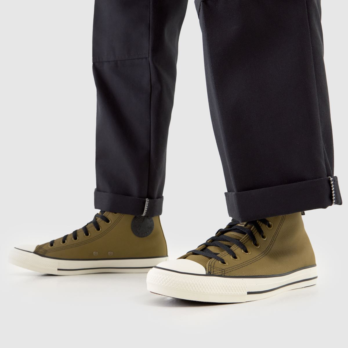 Converse  All Star Hi TecTuff in Khaki Converse  All Star Hi TecTuff in Khaki