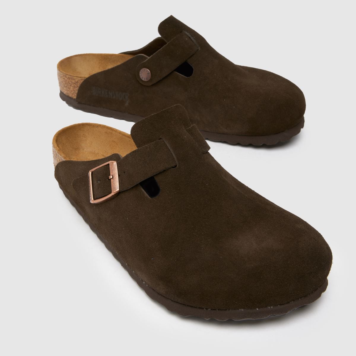 BIRKENSTOCK  Boston Clog in Brown BIRKENSTOCK  Boston Clog in Brown