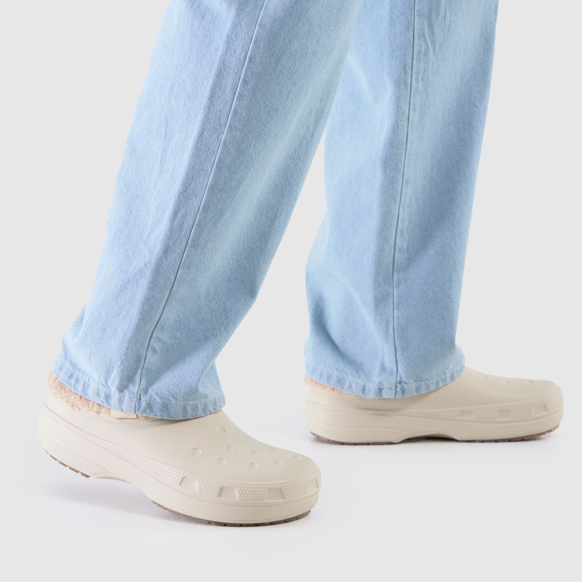 Crocs  Classic Lined Shorty in Beige Crocs  Classic Lined Shorty in Beige