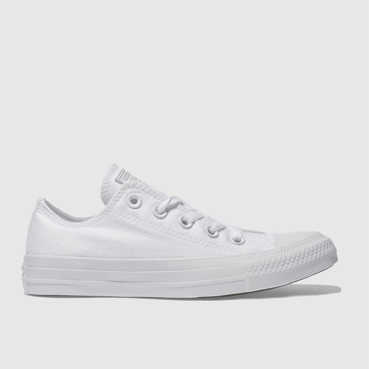 Converse  All Star Mono Ox in White Converse  All Star Mono Ox in White