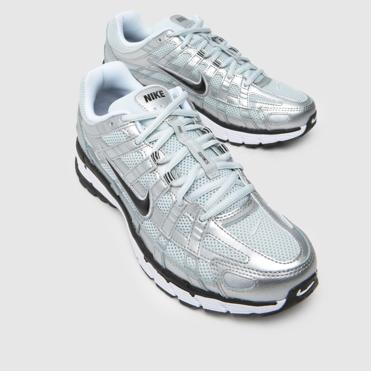 Nike  P-6000 in Black & Silver Nike  P-6000 in Black & Silver