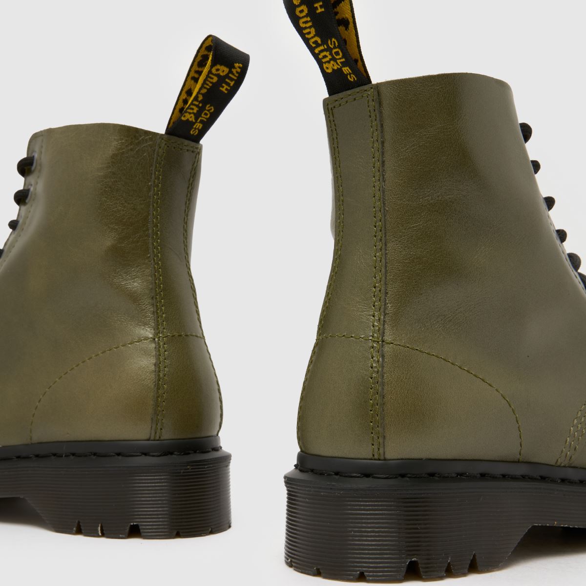 Dr Martens  1460 Pascal Bex in Khaki Dr Martens  1460 Pascal Bex in Khaki