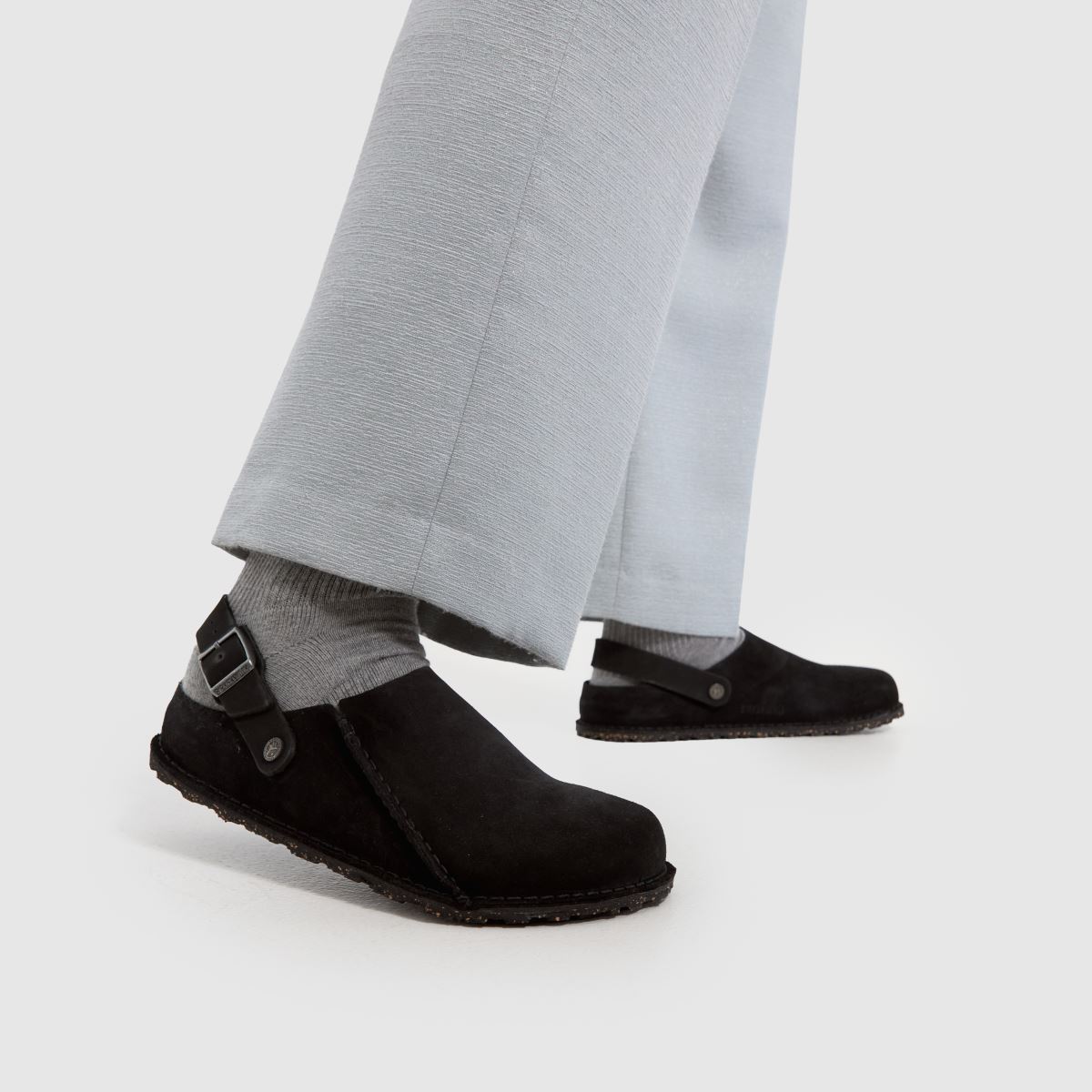 BIRKENSTOCK  Lutry Clog in Black BIRKENSTOCK  Lutry Clog in Black