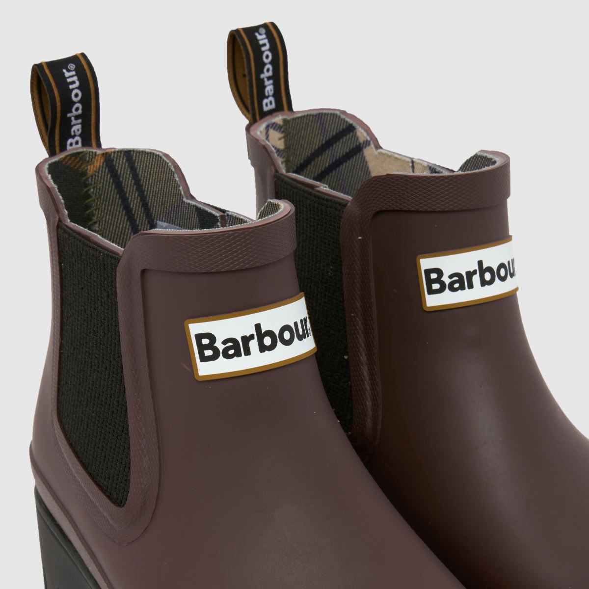 Barbour  Halton Wellington in Burgundy Barbour  Halton Wellington in Burgundy