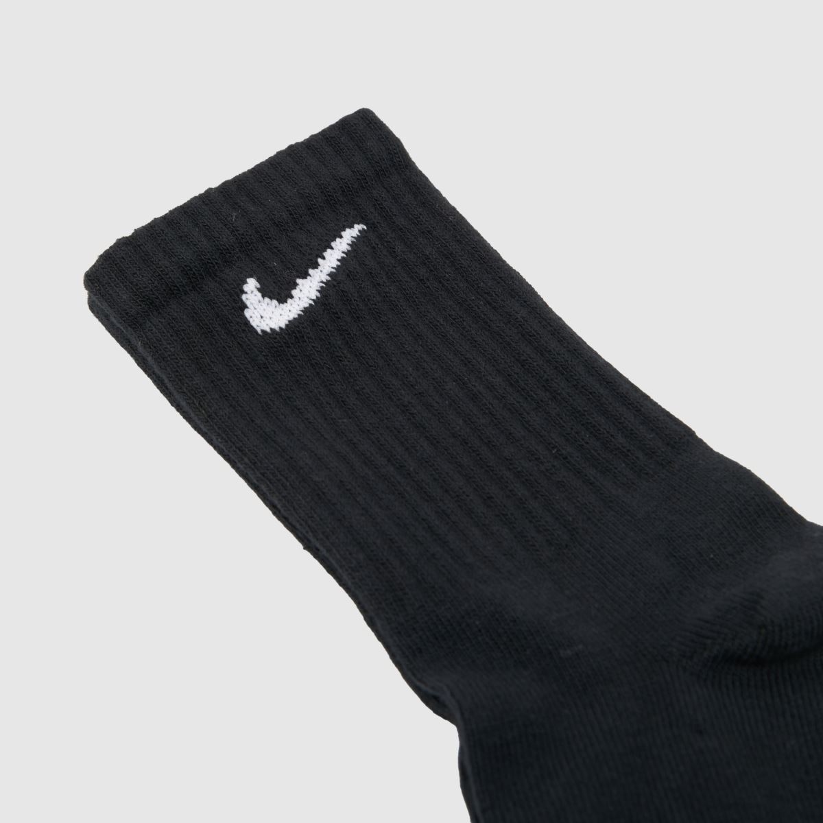 Nike  Crew Socks 3 Pack in Black & White Nike  Crew Socks 3 Pack in Black & White