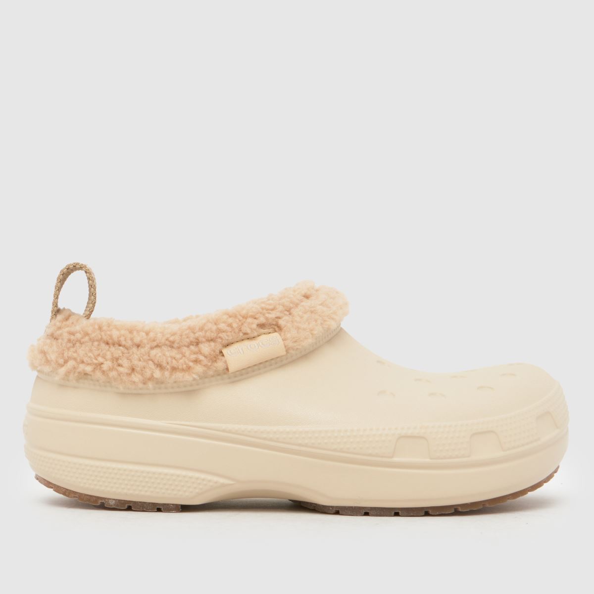 Crocs  Classic Lined Shorty in Beige Crocs  Classic Lined Shorty in Beige