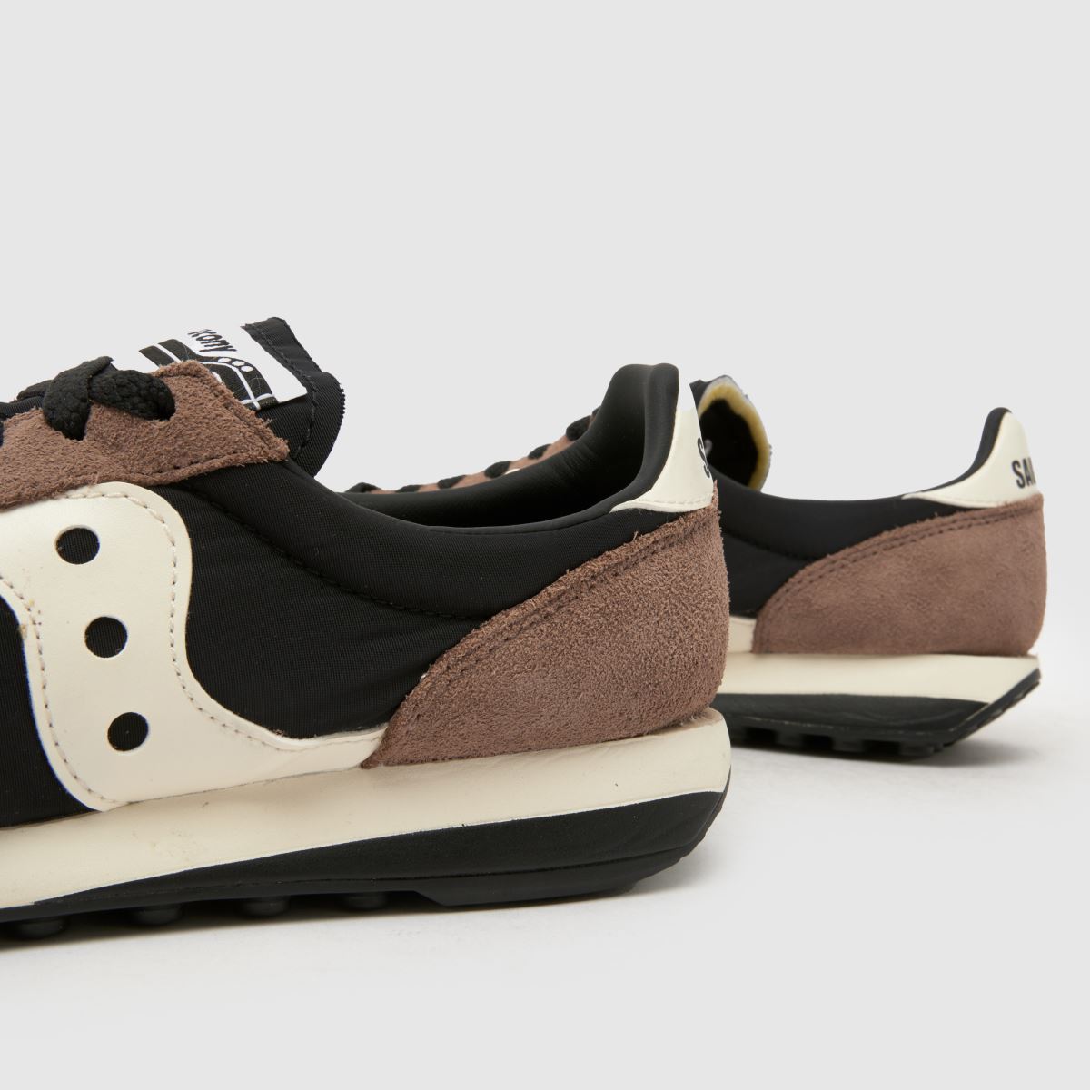 Saucony  Trainer 80 in Black & Brown Saucony  Trainer 80 in Black & Brown