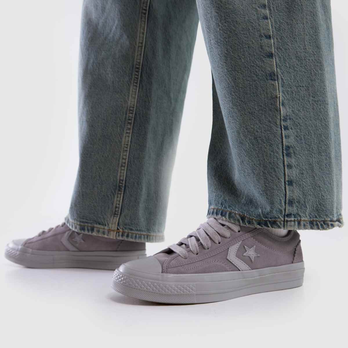 Converse  Star Player 76 in Grey Converse  Star Player 76 in Grey