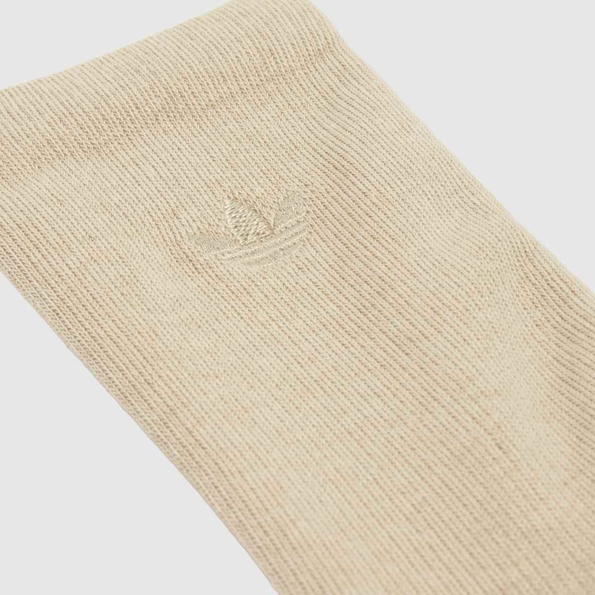 adidas  Two-Toned Crew Sock 2 Pack in Beige Multi adidas  Two-Toned Crew Sock 2 Pack in Beige Multi