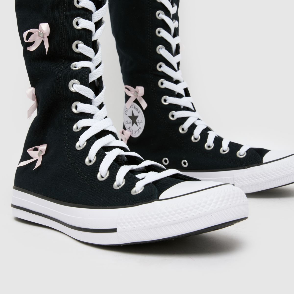 Converse  All Star XXHi in Black & pink Converse  All Star XXHi in Black & pink