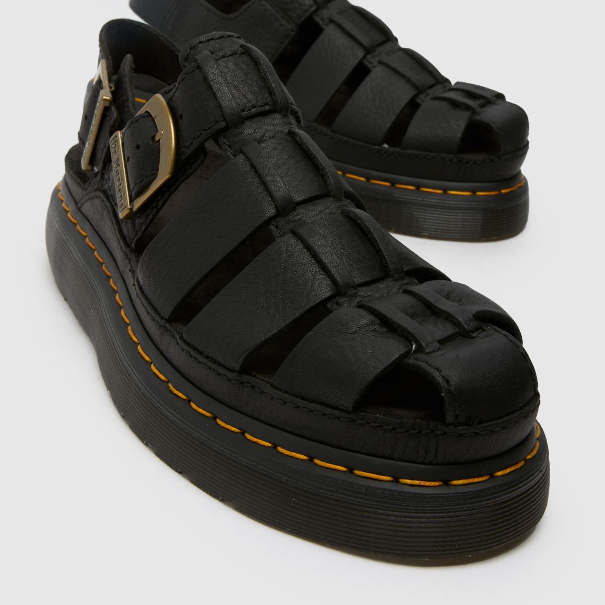 Dr Martens  Wrenlie Fisherman in Black Dr Martens  Wrenlie Fisherman in Black