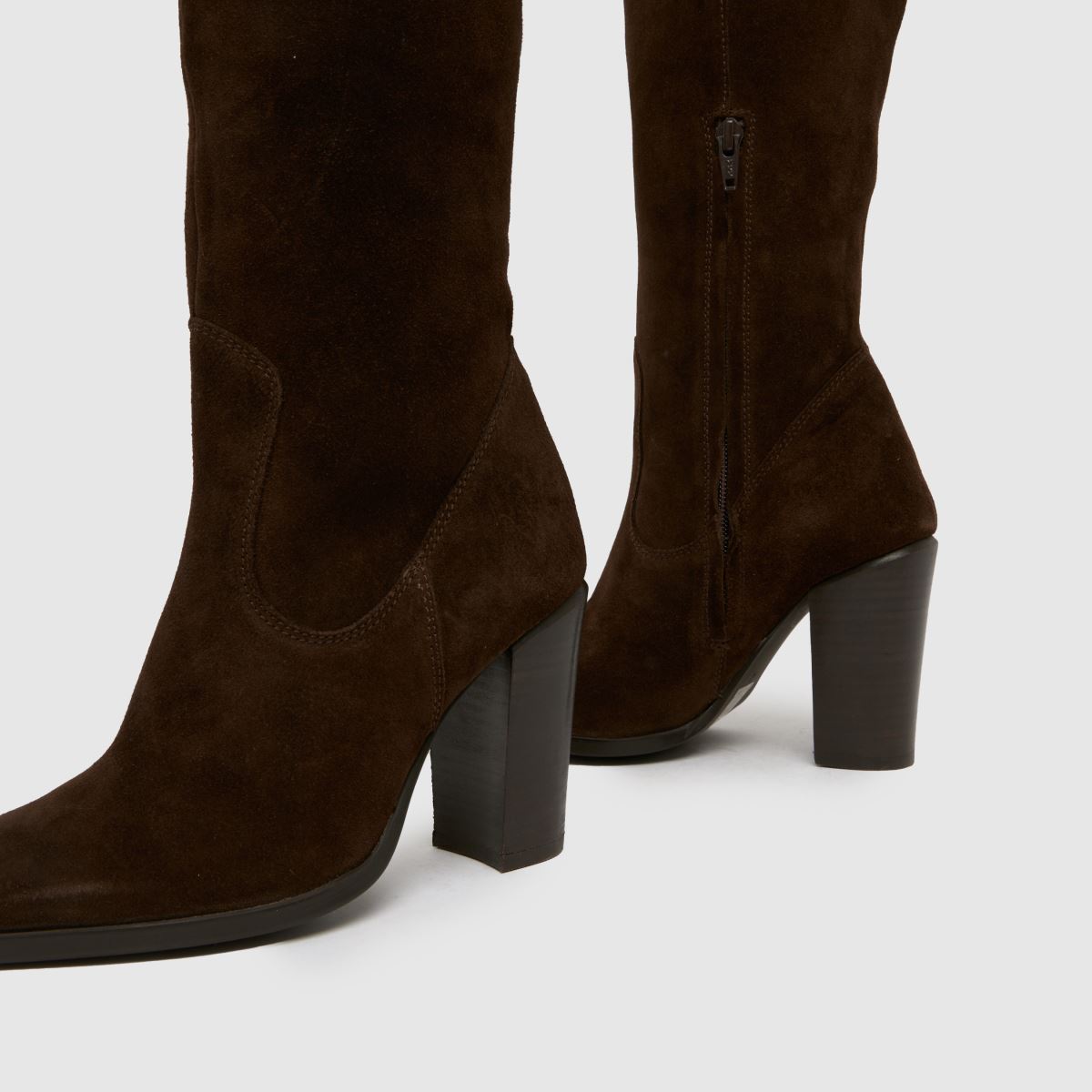 schuh  Doreen Suede Western in Brown schuh  Doreen Suede Western in Brown