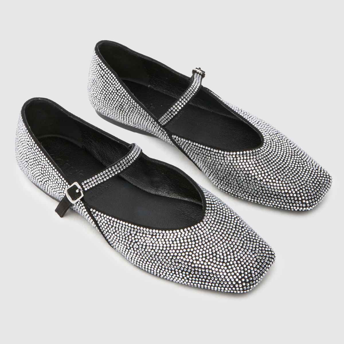 schuh  Lois Ballerina in Silver schuh  Lois Ballerina in Silver