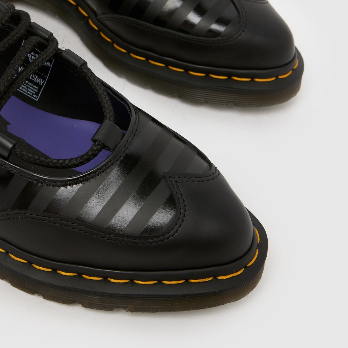 Dr Martens  X Wednesday Elphie Lace Up in Black Dr Martens  X Wednesday Elphie Lace Up in Black