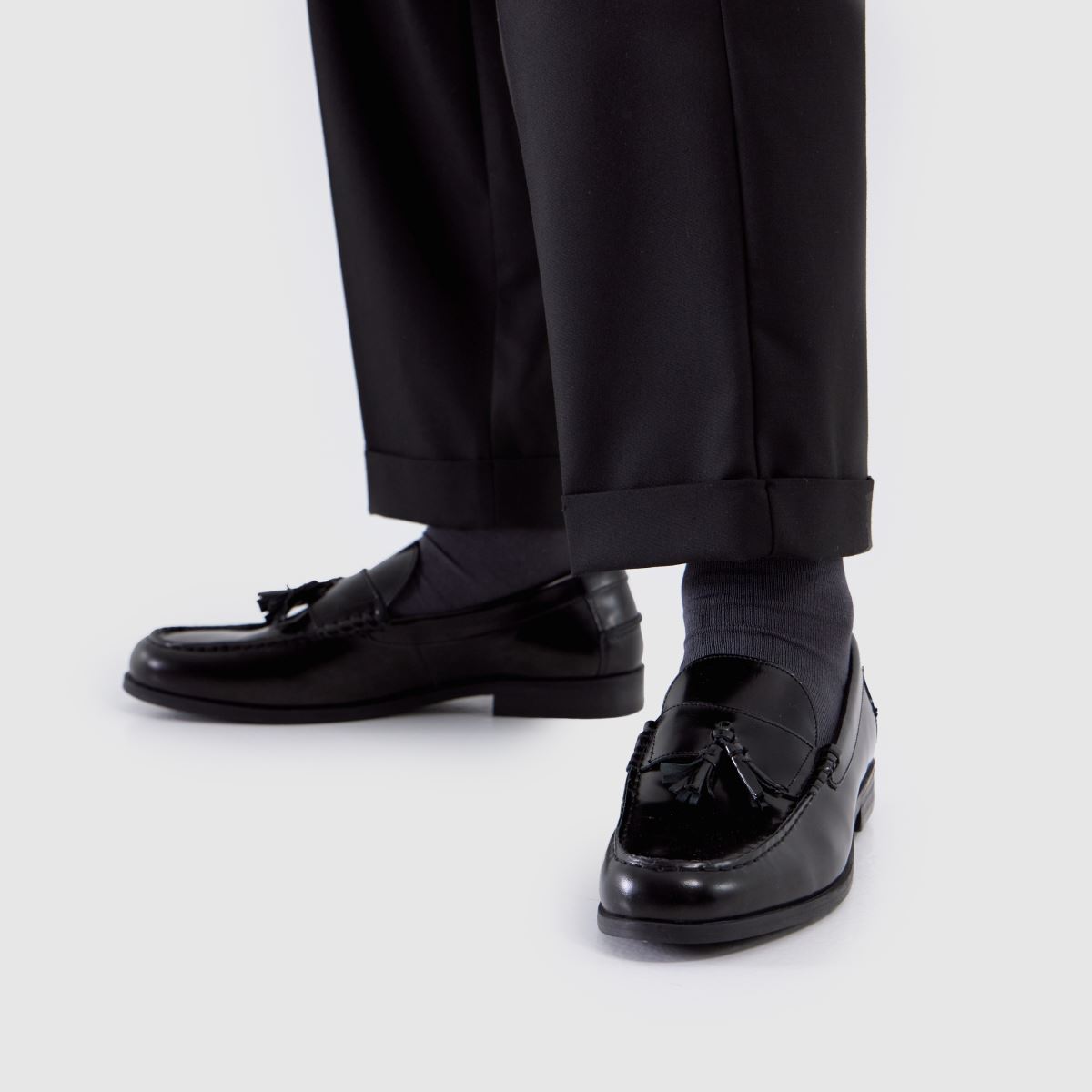 schuh  Ryder Leather Loafer in Black schuh  Ryder Leather Loafer in Black