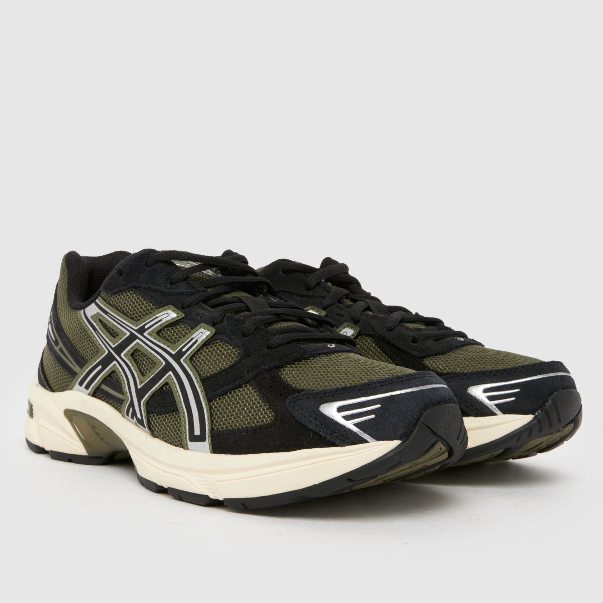 ASICS  GEL-1130 in Black & Green ASICS  GEL-1130 in Black & Green