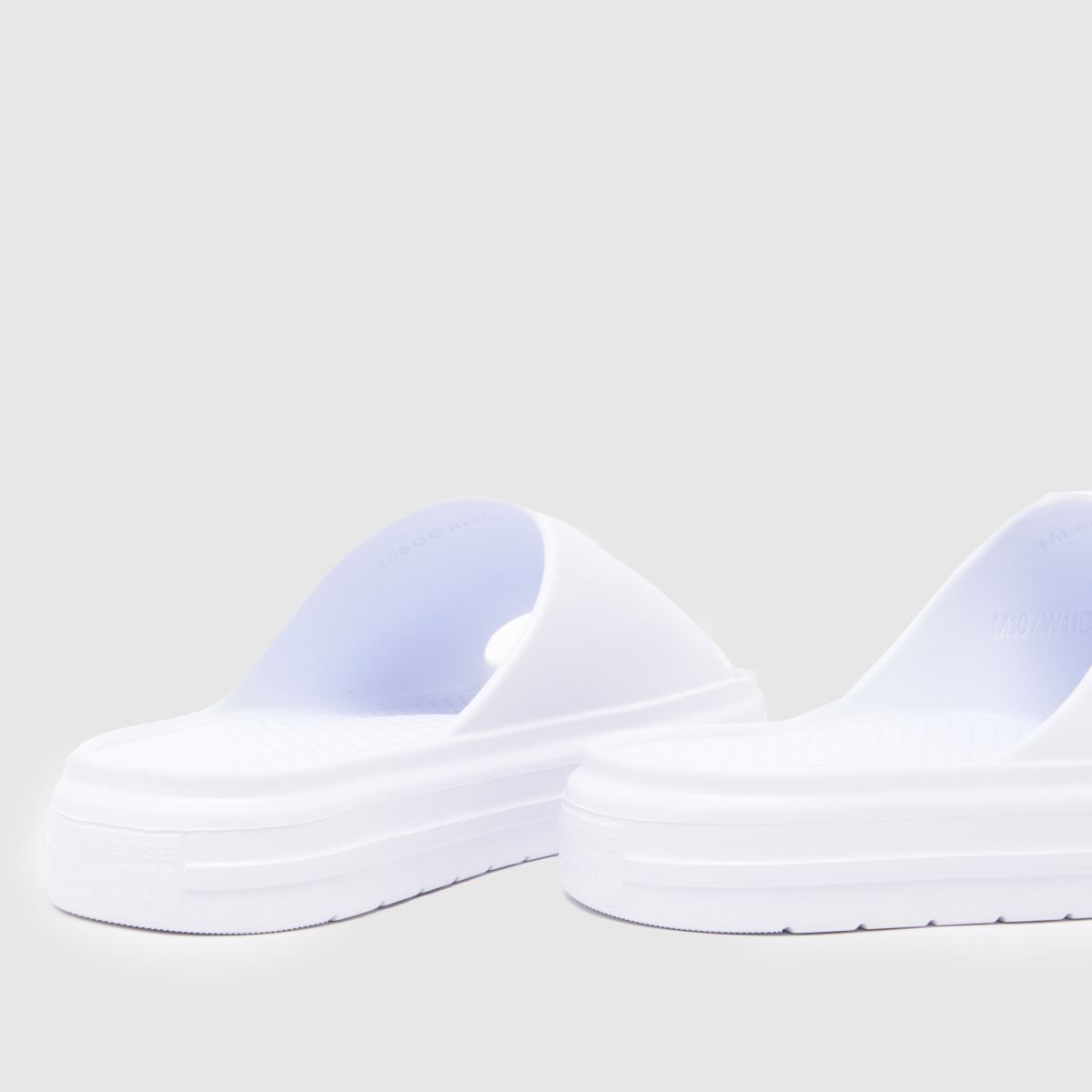Converse  Essential Slide in White Converse  Essential Slide in White