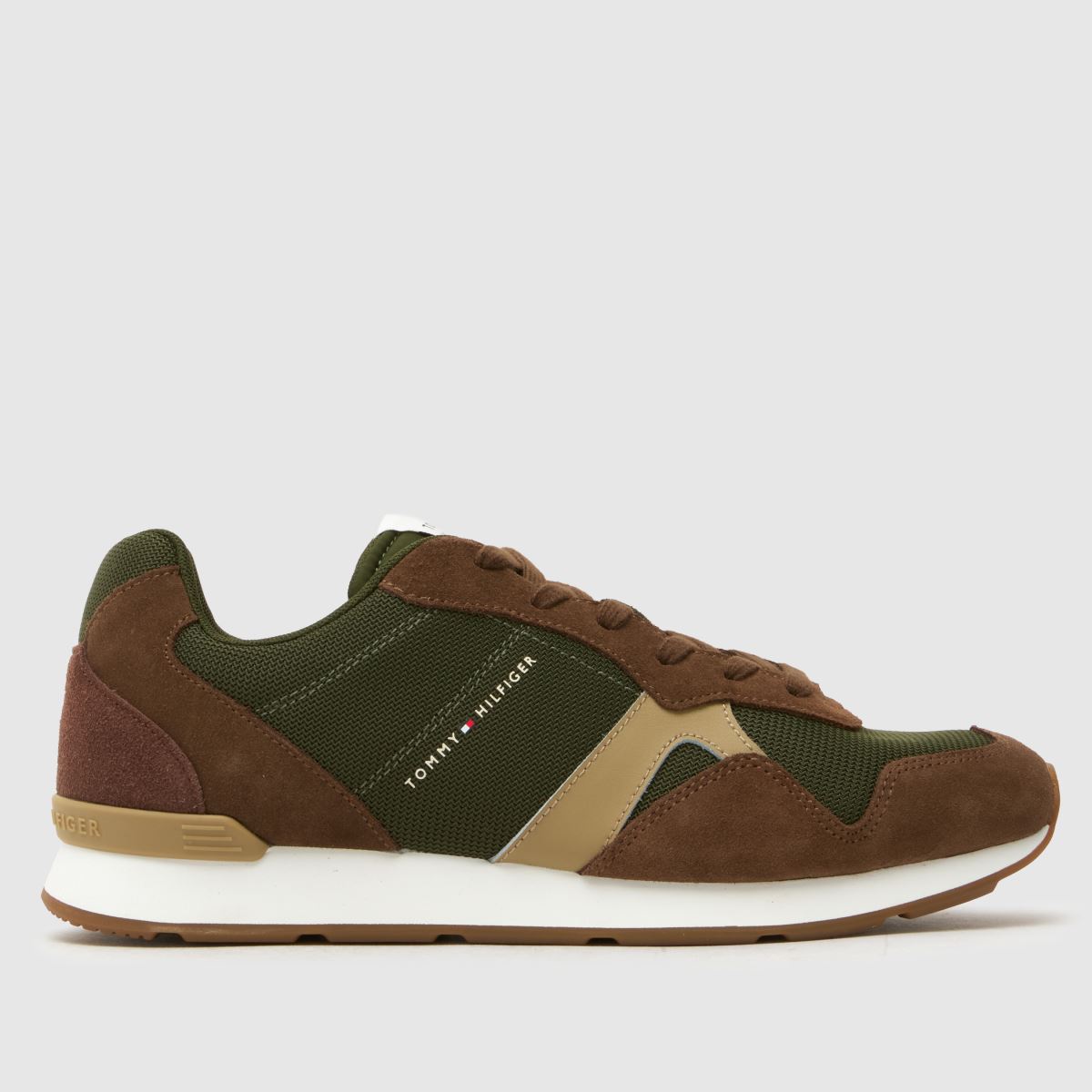 TOMMY HILFIGER  Runner Icon Mix in Brown Multi TOMMY HILFIGER  Runner Icon Mix in Brown Multi
