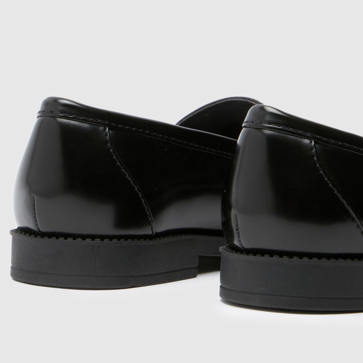 schuh  Laurent Penny Loafer in Black schuh  Laurent Penny Loafer in Black