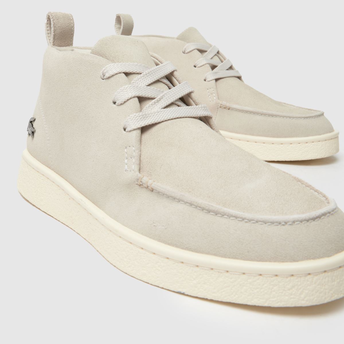 Lacoste  Baseshot Chukka in Light Grey Lacoste  Baseshot Chukka in Light Grey