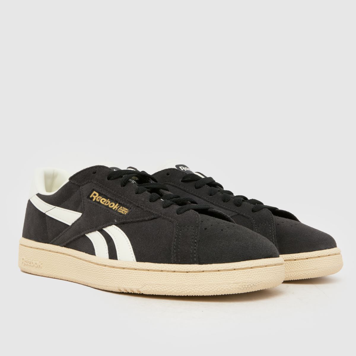 Reebok  Club C Grounds in Black & White Reebok  Club C Grounds in Black & White