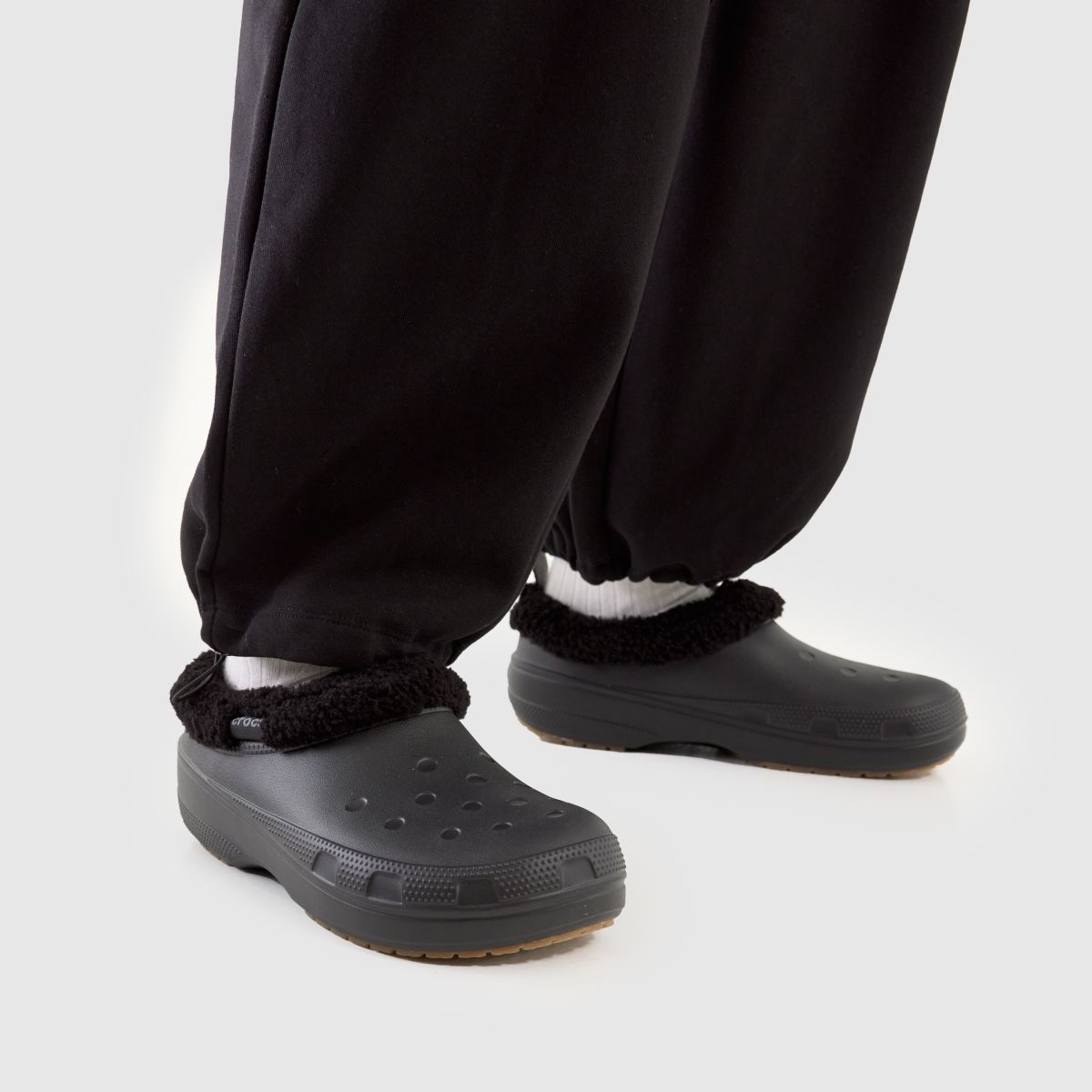 Crocs  Classic Lined Shorty in Black Crocs  Classic Lined Shorty in Black