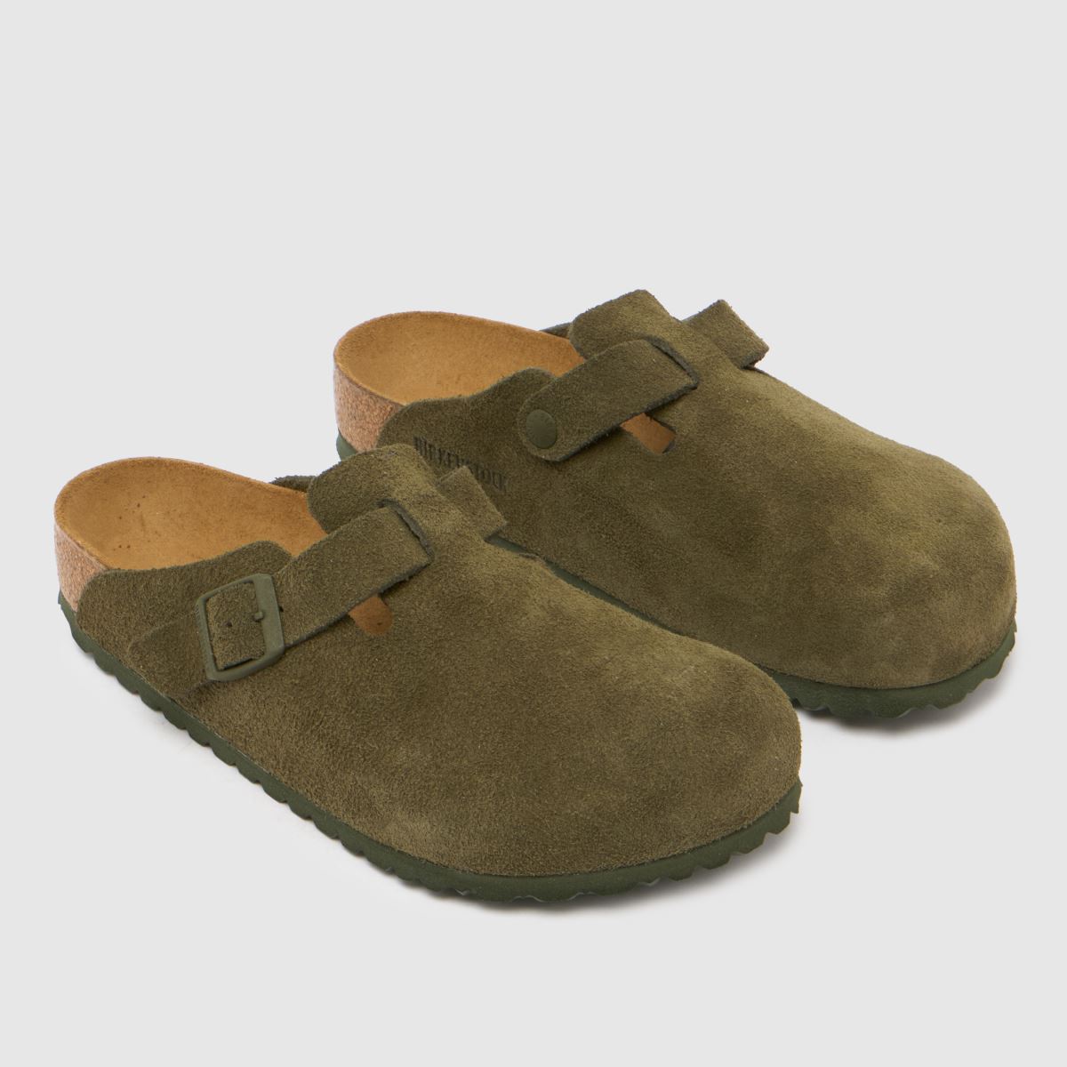 BIRKENSTOCK  Boston Clog in Green BIRKENSTOCK  Boston Clog in Green