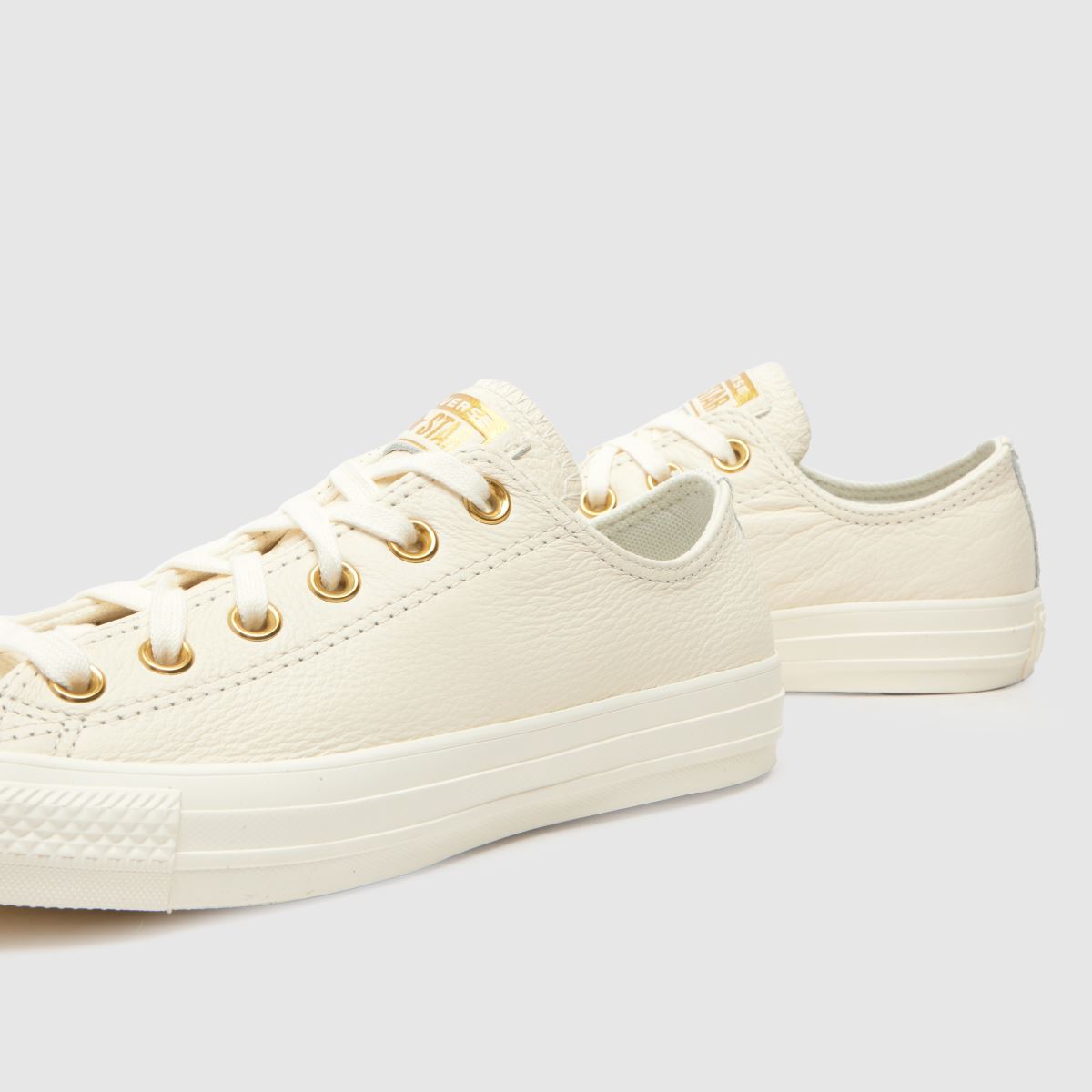 Converse  All Star Ox in Off-White Multi Converse  All Star Ox in Off-White Multi